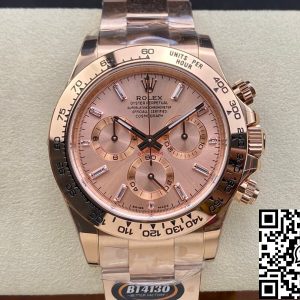Replica Rolex Daytona M116505-0012 1:1 Best Edition BT Factory Rose Gold
