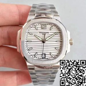 Replica Patek Philippe Nautilus Ladies 7118/1A-010 PF Factory 1:1 Best Edition Swiss ETA324