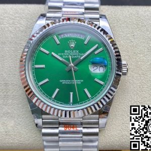 Replica Rolex Day Date 40MM 1:1 Best Edition GM Factory Green Dial