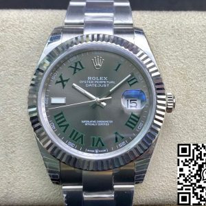 Replica Rolex Datejust M126334-0021 41MM 1:1 Best Edition EW Factory Grey Dial