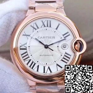 Replica Ballon Bleu De Cartier 42MM W69006Z2 V9 Factory 1:1 Best Edition Swiss ETA2671 Silver Textured Dial