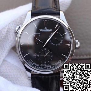 Replica Jaeger-LeCoultre Master Geographic 1428421 TW Factory 1:1 Best Edition Swiss ETA939A/1 Black Dial