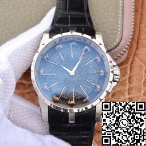 Replica Roger Dubuis Excalibur Knights of The Round Table II Rddbex0511 ZF Factory 1:1 Best Edition Stainless steel case Swiss M9015
