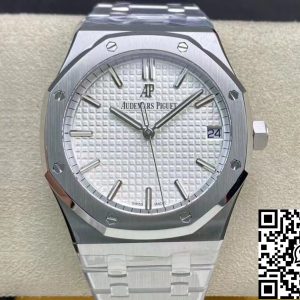 Replica Audemars Piguet Royal Oak 15500ST.OO.1220ST.04 1:1 Best Edition ZF Factory V2 Version White Dial