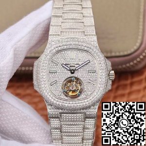 Replica Patek Philippe Nautilus Tourbillon R8 Factory 1:1 Best Edition Swiss Hand-Winding Tourbillon Movement