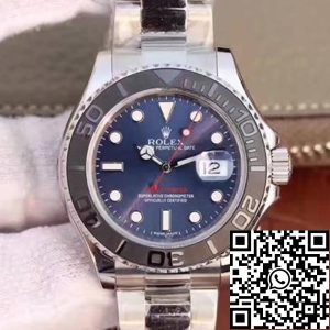 Replica Rolex Yacht-Master 116622LN EW Factory 1:1 Best Edition Swiss ETA3135 Blue Dial