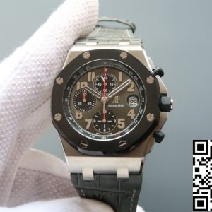 Replica Audemars Piguet Royal Oak Offshore 26219IO.OO.D005CR.01 1:1 Best Edition JF Factory Grey Dial