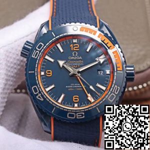 Replica Omega Seamaster 215.92.46.22.03.001 1:1 Best Edition VS Factory Blue Ceramic Swiss ETA8906