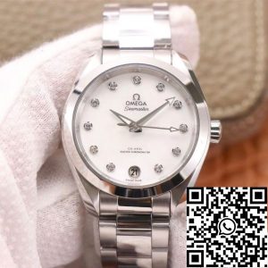 Replica Omega Seamaster 220.10.38.20.52.001 Aqua Terra 150M 1:1 Best Edition VS Factory White dial Swiss 8800