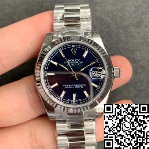 Replica Rolex Datejust M178274-0038 1:1 Best Edition GS Factory Blue Dial
