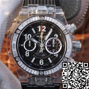 Replica Hublot Big Bang Unico 411.JX.1170.RX Men Watches 1:1 Best Edition Swiss ETA1242 Black Rubber Strap