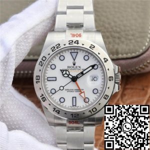 Replica Rolex Explorer M216570-0001 1:1 Best Edition GM Factory V4 White Dial