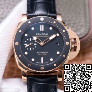 Replica Panerai Submersible PAM00974 1:1 Best Edition VS Factory Rose Gold Swiss Movement