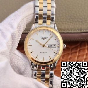 Replica Longines Flagship L4.899.3.22.7 Double Calendar 1:1 Best Edition Swiss L636