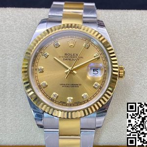 Replica Rolex Datejust M126333-0011 1:1 Best Edition EW Factory Champagne Dial