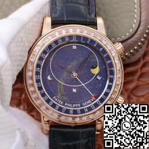 Replica Patek Philippe Grand Complications 6103P-001 TW Factory 1:1 Best Edition Swiss ETA240 Blue Dial
