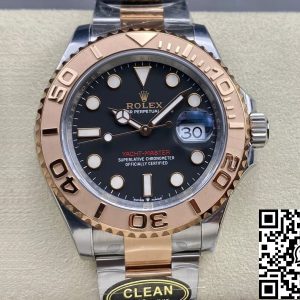 Replica Rolex Yacht Master M126621-0002 1:1 Best Edition Clean Factory Black Dial