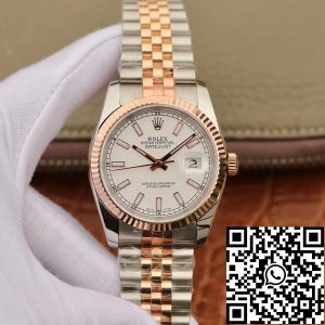 Replica Rolex Date-Just 126233 36mm GM Factory 1:1 Best Edition 18K Gold Wrapped Swiss ETA3135