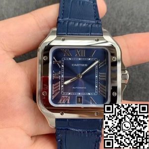 Replica Cartier Santos WSSA0030 1:1 Best Edition V6 Factory Blue Dial