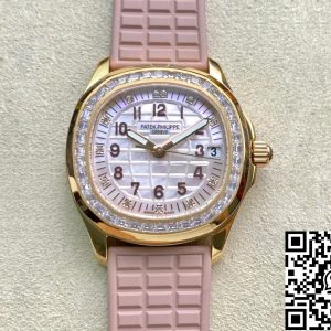 Replica Patek Philippe Aquanaut 5072R-001 1:1 Best Edition PPF Factory Mother Of Pearl Dial
