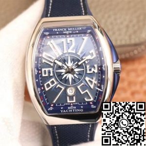 Replica Franck Muller Mens Collection V 45 SC DT AC BL 1:1 Best Edition ZF Factory Blue Dial Swiss ETA9015