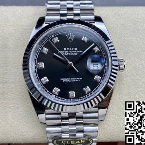 Replica Rolex Datejust M126334-0012 1:1 Best Edition Clean Factory Black Dial