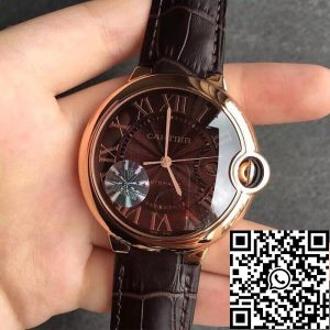 Replica Ballon Bleu De Cartier W6920037 1:1 Best Edition V6 Factory Rose Gold