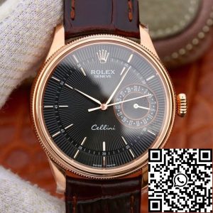 Replica Rolex Celini 50515 MKS Factory Men Watches 1:1 Best Edition Swiss ETA2836 Black Dial
