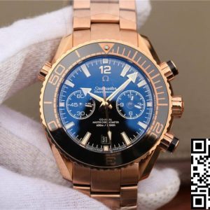 Replica Omega Seamaster Ocean Universe Timing 232.63.46 1:1 Best Edition OM Factory Rose Gold