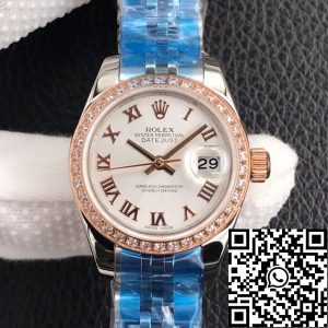 Replica Rolex Datejust 28MM 1:1 Best Edition BP Factory Rose Gold