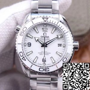 Replica Omega Seamaster 215.30.40.20.04.001 Planet Ocean 600M 1:1 Best Edition VS Factory White Dial Swiss ETA8800