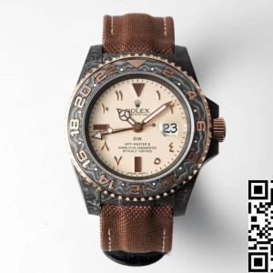 Replica Rolex GMT-MASTER II Diw 1:1 Best Edition Brown Fabric Strap