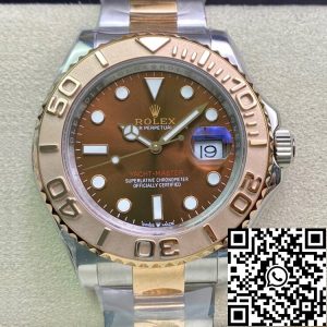 Replica Rolex Yacht-Master 40mm 116621 AR Factory 1:1 Best Edition Swiss ETA2824 Brown Dial