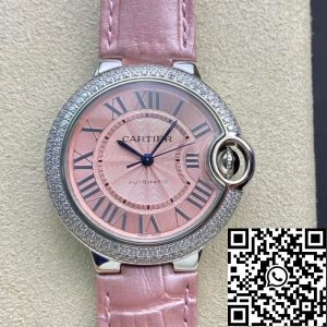 Replica Ballon Bleu De Cartier 33MM 1:1 Best Edition V6 Factory Diamond Bezel