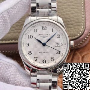 Replica Longines Master Collection L2.793.4.78.6 1:1 Best Edition V9 factory white dial Swiss Cal.L888