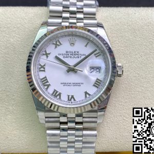 Replica Rolex Datejust M126234-0025 1:1 Best Edition EW Factory White Dial