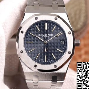Replica Audemars Piguet Royal Oak 15202ST.OO.1240ST.01 Slim 1:1 Best Edition XF Factory Blue Dial Swiss Cal.2121