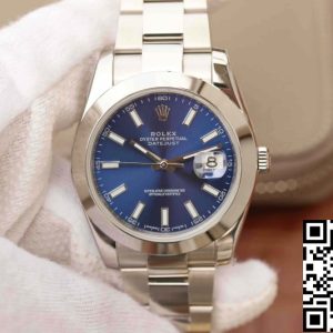 Replica Rolex Datejust M126300-0001 1:1 Best Edition EW Factory Blue Dial