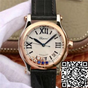 Replica Chopard Happy Sport 274808-5001 YF Factory Stainless steel case Swiss ETA