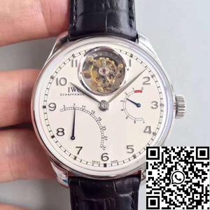 Replica IWC Portuguese Tourbillon IW504601 YL Factory 1:1 Best Edition Swiss Tourbillon White Dial