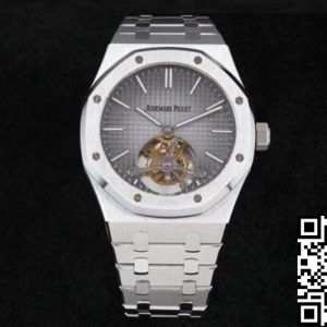 Replica Audemars Piguet Royal Oak Tourbillon 26510PT.OO.1220PT.01 1:1 Best Edition R8 Factory Dark Grey Dial
