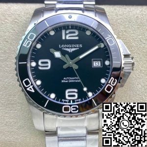 Replica Longines HydroConquest L3.781.4.56.6 1:1 Best Edition ZF Factory Black Dial Swiss L888.2