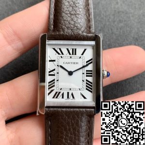 Replica Cartier Tank WSTA0030 1:1 Best Edition K11 Factory White Dial