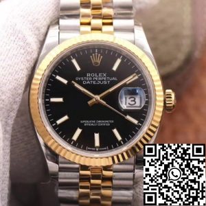 Replica Rolex Datejust 126233 1:1 Best Edition EW Factory Black Dial Swiss ETA3235