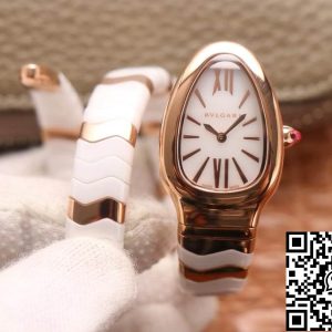 Replica Bvlgari Serpenti 1:1 Best Edition BV Factory White Dial