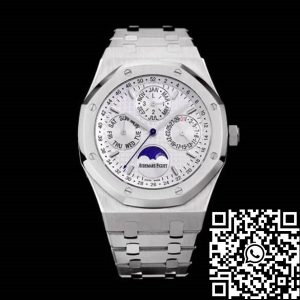 Replica Audemars Piguet Royal Oak 26574ST.OO.1220ST.001 1:1 Best Edition APS Factory White Dial