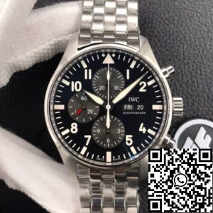 Replica IWC Pilot IW377710 1:1 Best Edition ZF Factory Black Dial