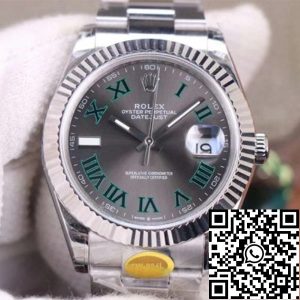 Replica Rolex Datejust M126334-0021 1:1 Best Edition TW Factory Gray Dial Swiss ETA3235