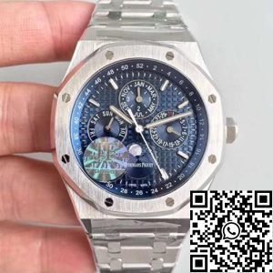 Replica Audemars Piguet Royal Oak Perpetual Calendar 26574ST.OO.1220ST.02 JF Factory 1:1 Best Edition Swiss ETA5134