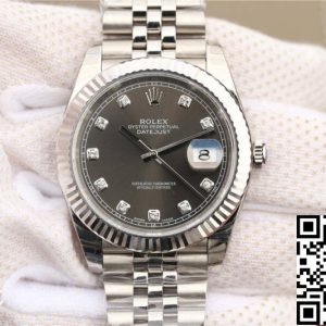 Replica Rolex Datejust M126334-0006 1:1 Best Edition EW Factory Grey Dial